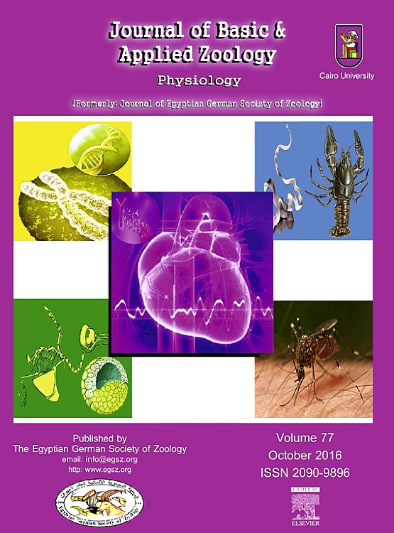 Go to journal home page - The Journal of Basic & Applied Zoology